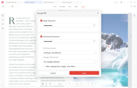 Password Protect PDF with JOPDF for Windows